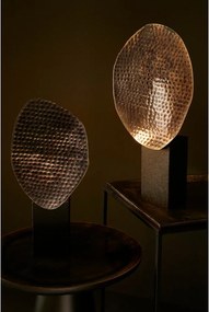 Антрацитна метална настолна лампа с метален абажур (височина 46 cm) Neev – Bizzotto