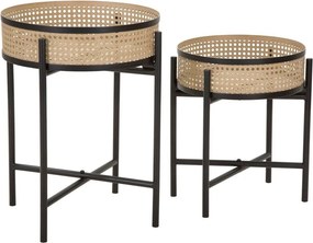 Кръгли странични масички в комплект 2 бр. ø 40 cm Fuji – Mauro Ferretti