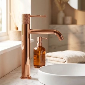 Смесител за мивка Rea Venti Copper High