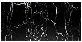 Самозалепващи се пана за стена в комплект от 6 броя 60x30 cm Nero Marquina - SP TREND