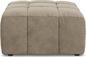 Кафява кадифена табуретка Aloha – Makamii