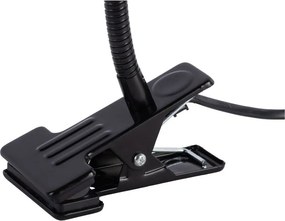 Черна метална настолна лампа (височина 33,5 cm) New Retro – Leitmotiv