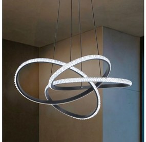 LED димируем полилей на кабел LED/95W/230V 3000-6500K диаметър 57 см + дистанционно управление