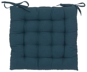 Декоративна възглавница за стол atmosphera Anjali, 38x38 cm - Тъмносин