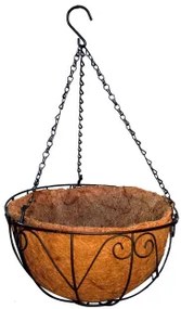 Кокосова саксия кошница кръг 25см (CGF10216-10)S