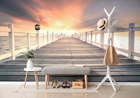 Фототапет – Старо дървено пристанище