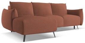 Розов ъглов диван (ляв ъгъл) Malie – Makamii