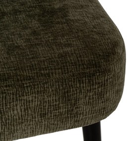 Зелено шенилово кресло – Ixia