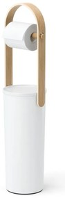 Бяла пластмасова поставка за тоалетна хартия Bellwood – Umbra