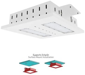 Лампа LED Βενζινάδικου HPL 5831