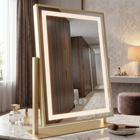 Огледало LED LUMI L.Gold 30x40cm