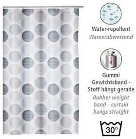Завеса за душ 180x200 cm Pastel Dots - Wenko