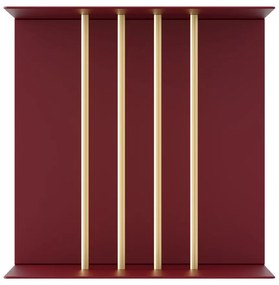 Червен метален рафт Teaser - UMAGE