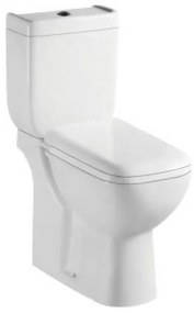 Моноблок ICC 8036GEB P PP / 6736, седалка и капак, порцелан, бял, 82x64x35см