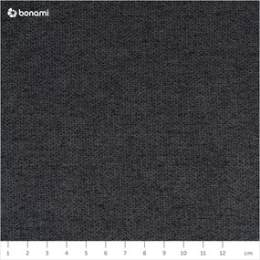 Тъмносив ъглов разтегателен диван (десен ъгъл) Leon - Bobochic Paris