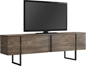Меламиново ТВ мебели Luxe в цвят орех 180x30x50см.
