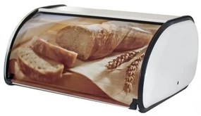 G-Метална кутия за хляб с декор голяма (92443-001-L)