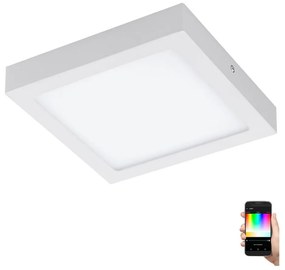Eglo 96672 - LED RGBW димируема таванна лампа FUEVA-C LED/15,6W/230V BT