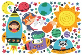 Детски стикери за стена Space - Ambiance