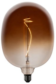 Комплект от 5 E27 димируеми LED крушки G170 кафяви 4.9W 130 lm 1800K