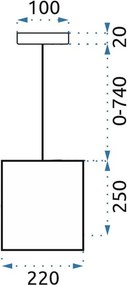 Пендел Loft LH2043