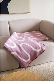 Розово одеяло 150x200 cm Swirl – noo.ma