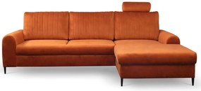 Ъглов диван Monte-Oранжево