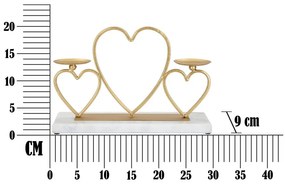 Свещник в златно и бяло - Mauro Ferretti