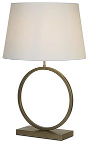 Searchlight EU93102WH - Настолна лампа ELEGANT 1xE27/60W/230V бяла