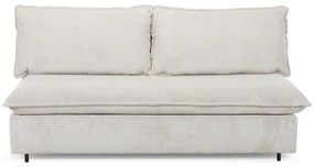 Бежов разтегателен диван от рипсено кадифе 184 cm Isadora – Bobochic Paris