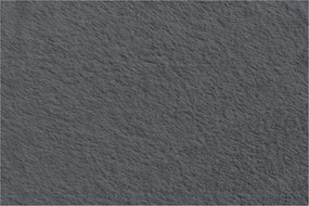 Тъмносив пуф от изкуствен косъм Lilibet – Bobochic Paris