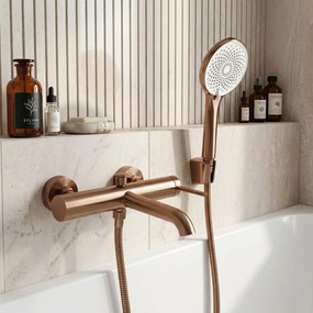 Смесител за вана Rea Rivo Brush Copper