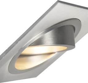 Интелигентен вграден прожектор стомана вкл. WiFi GU10 с накланяне - Lock 1