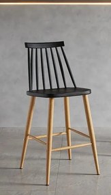 Бар стол Nolan-черен (4) парчета