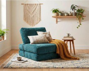 Тюркоазено разтегаемо кресло от букле Faster – Mauro Ferretti