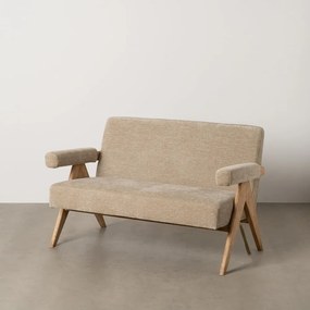 Бежов шенилов диван 134 cm Rest – Ixia