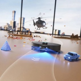 Прахосмукачка робот Dreame X60 Ultra RLX86DE, 35000 Pa, 180 мин, 0.2 л, VersaLift, OmniSight AI, Автоматично дозиране и самопочистване, Гласови команди, Черен