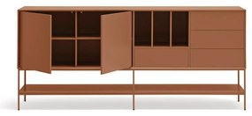 Скрин в тухлен цвят 220x98x45 cm Platt – Teulat