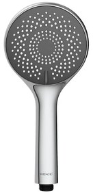 WENKO 23993100 -душова глава Водоспестяваща система 11x11 cm лъскав хром/бял/сив