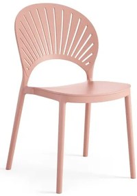 СОЛЕИЛ Пудрово розово - МОДЕРЕН СТОЛ ЗА КУХНЯ/ ГРАДИНА/ КАФЕНЕ (ВЕРТИКАЛНО ПОДРЕЖДАНЕ)