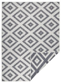 Сив килим за открито , 160 x 230 cm Malta - NORTHRUGS