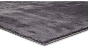 Антрацитно сив килим Loft, 80 x 150 cm - Universal