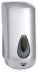 Дозатор за сапун 11,5x24,5 см сребрист