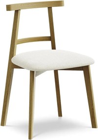 Кремав трапезен стол от масивна дървесина Ohelo – Makamii