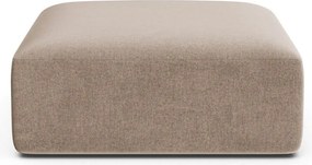 Светлокафява кадифена табуретка Campi – Cosmopolitan Design