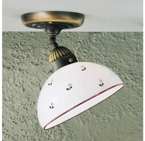 Kolarz 731.10.69 - Полилей за повърхностен монтаж NONNA 1xE27/75W/230V Ø 20 см червен