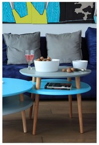 Светлосива маса за съхранение UFO, Ø 45 cm Ufo - Ragaba