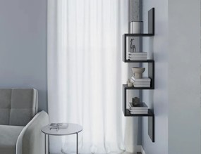 Етажерка Apolonia-Черен