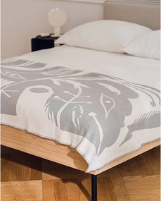 Светлосиво одеяло 165x200 cm Lino – noo.ma