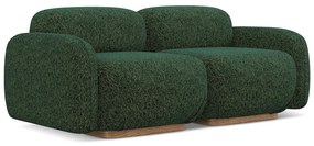 Тъмнозелен модулен диван 190 cm Ailani – Makamii